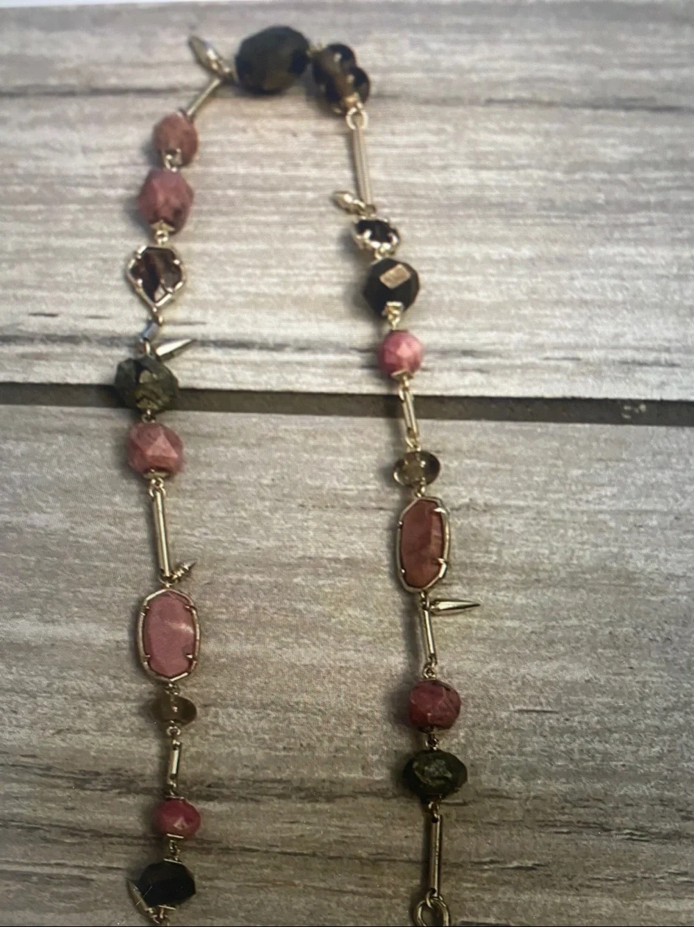 NWT Kendra Scott Ruth Long Statement necklace